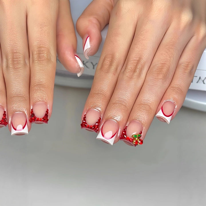 Festive Nail Art Extensions Bowlift