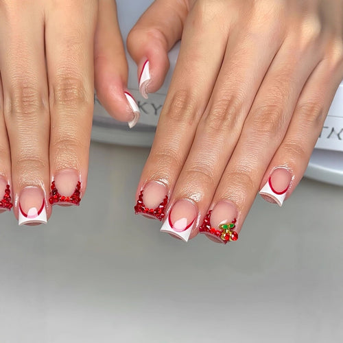 Festive Nail Art Extensions Bowlift