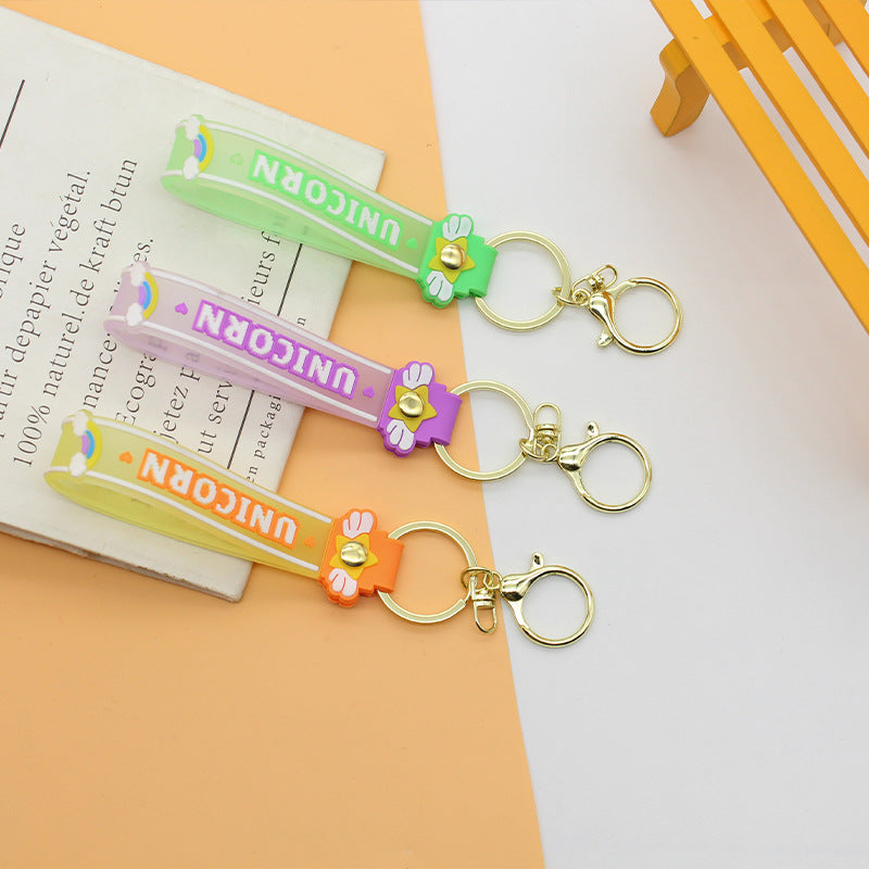 Unisex keychain in unicorn design Bowlift