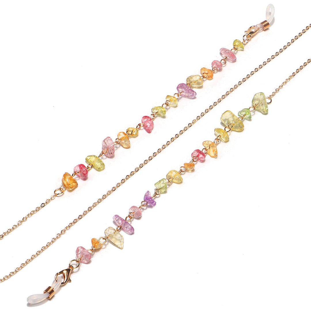 Colorful Beaded Eyewear Chain Bowlift