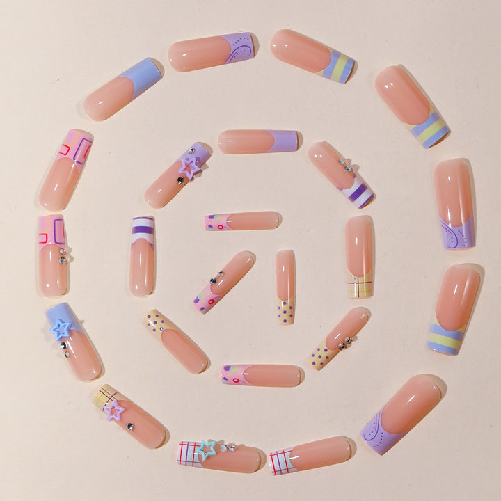 Decorative Acrylic Nail Art Set Bowlift