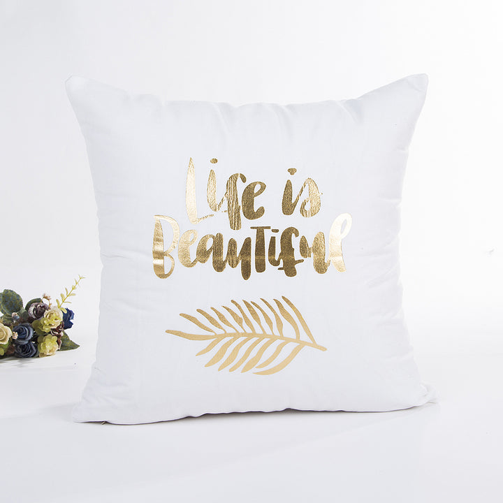 Motivational Quote Decorative Pillow