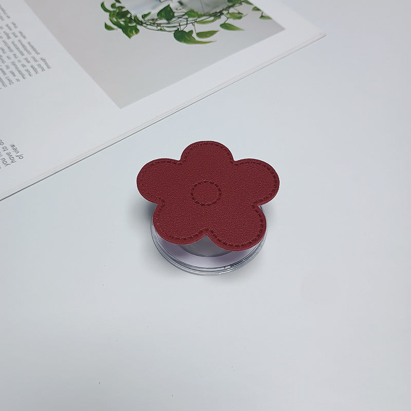 Decorative Flower Compact Mirror Bowlift