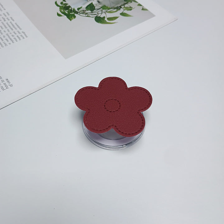 Decorative Flower Compact Mirror Bowlift