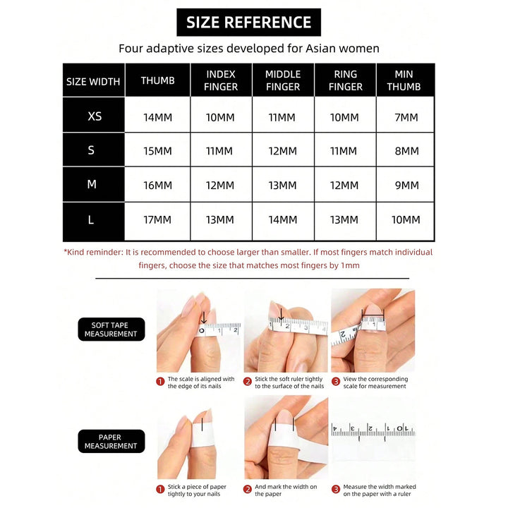 Artificial fingernails with handmade natural motifs Bowlift