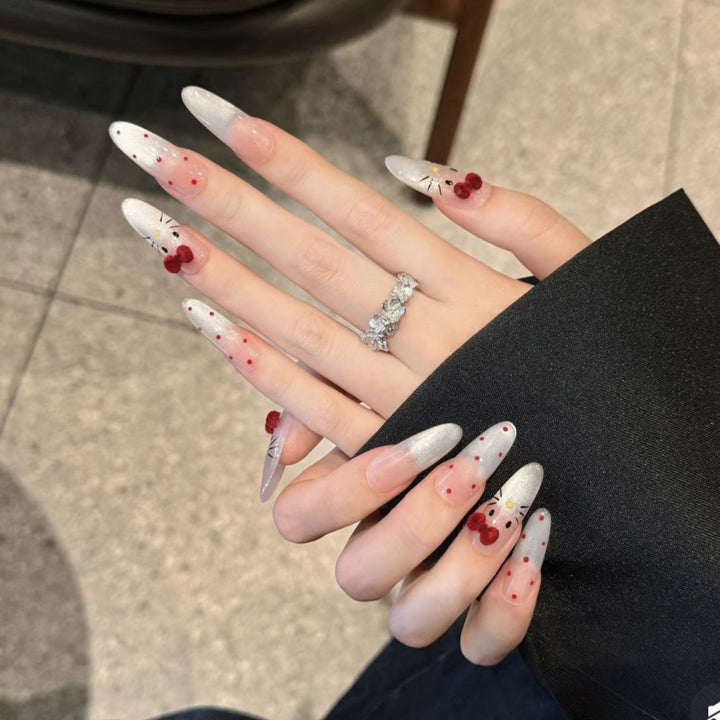 Fun Character-Themed Press-On Nails Bowlift