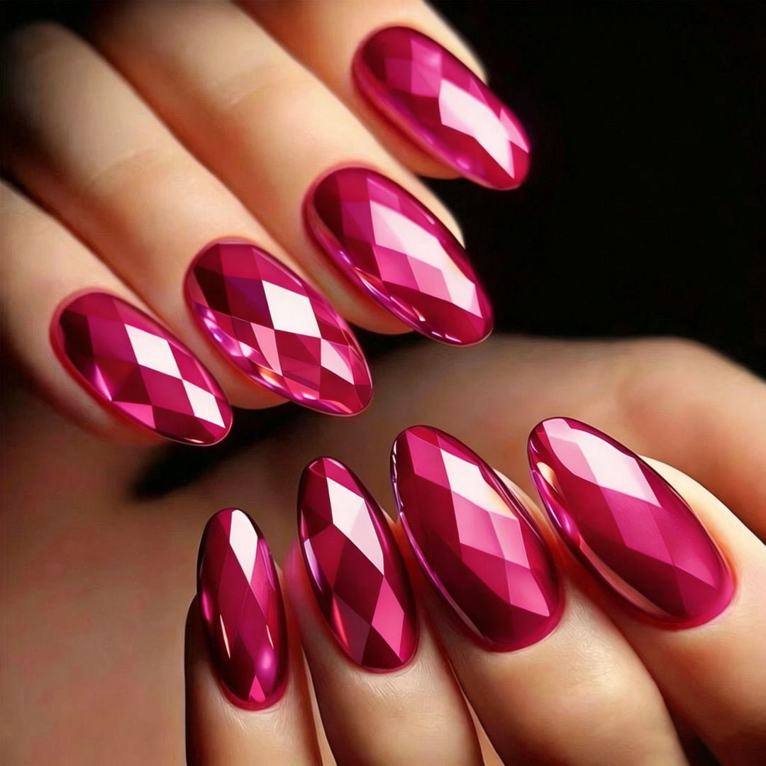 Glamorous Artificial Nails Bowlift