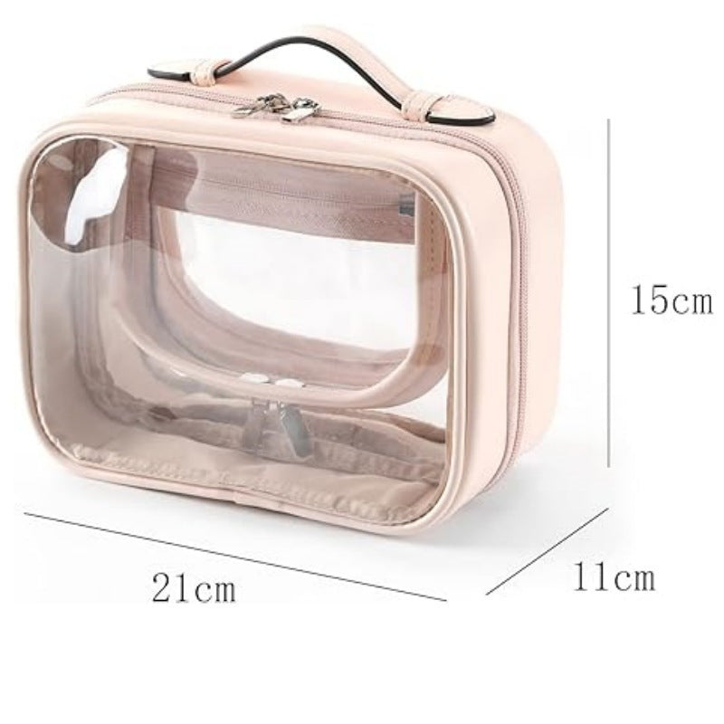 Transparent Cosmetic Organizer Bag Bowlift