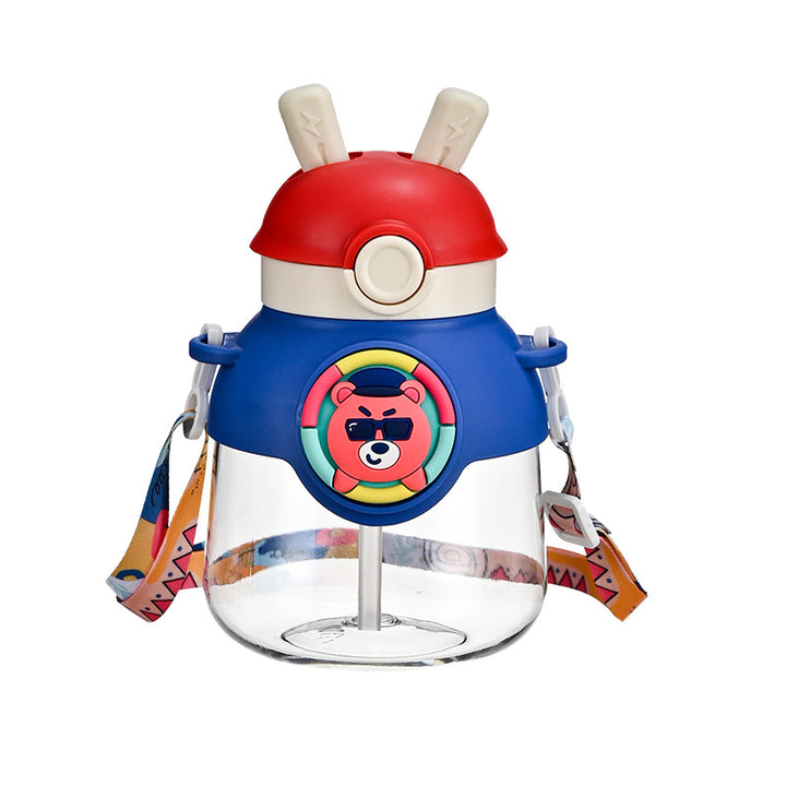 Women’s children’s drinking bottle with funny rabbit design Bowlift