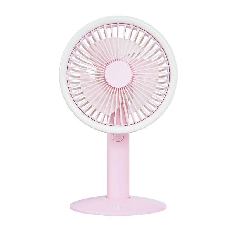 Ladies Portable Table Fan with 360-Degree Swivel Function Bowlift