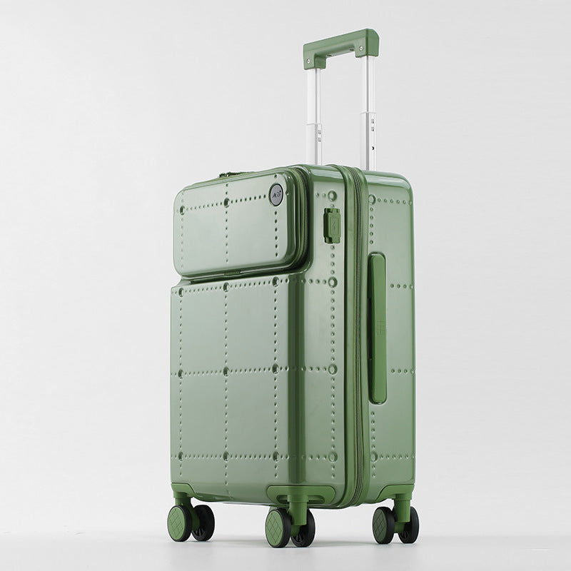 Textured Hard-Shell Spinner Trolley