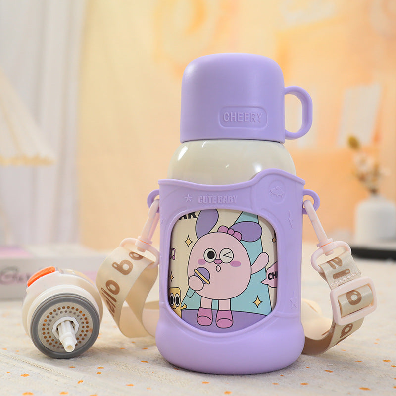 Ladies children's drinking bottle with creative animal design Bowlift