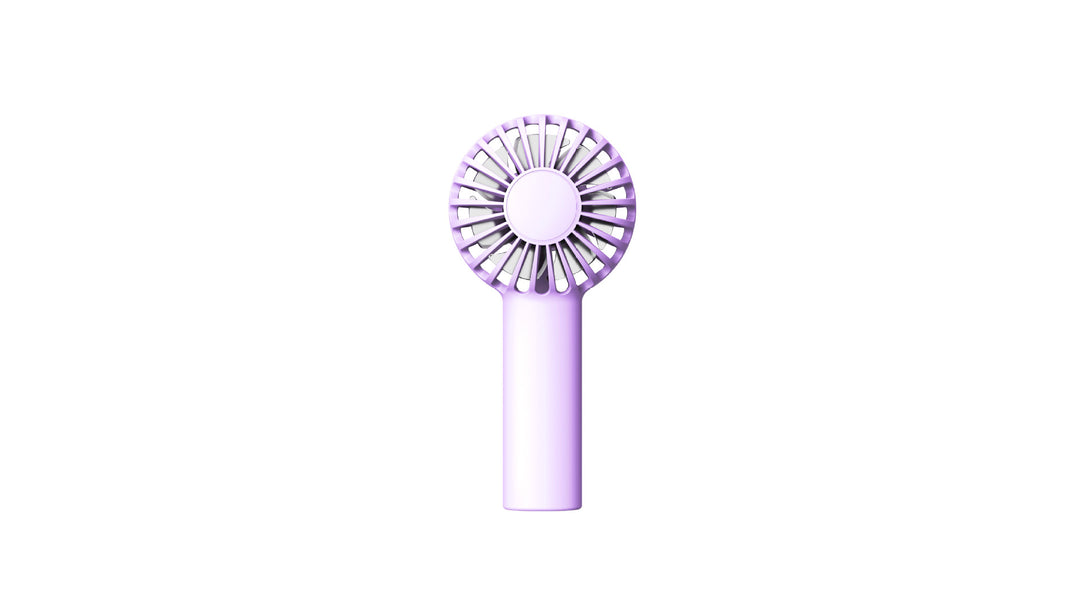 Women portable USB hand fan with flexible holder Bowlift