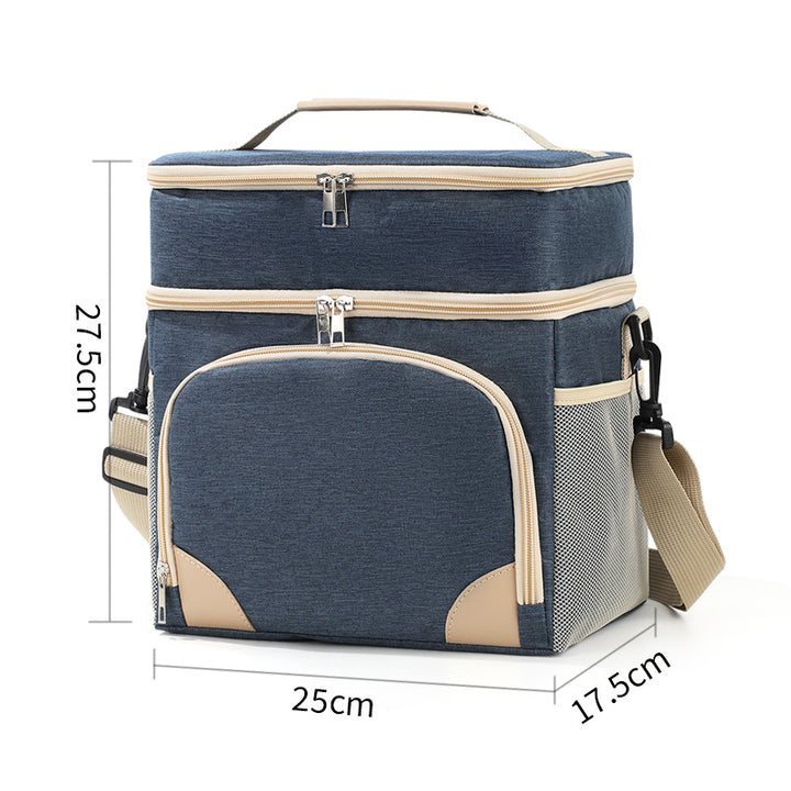 Insulated Multi-Compartment Food Storage Box Bowlift
