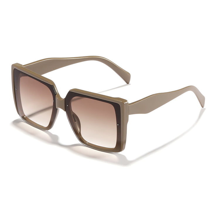 Women's oversized sunglasses in trendy square design Bowlift