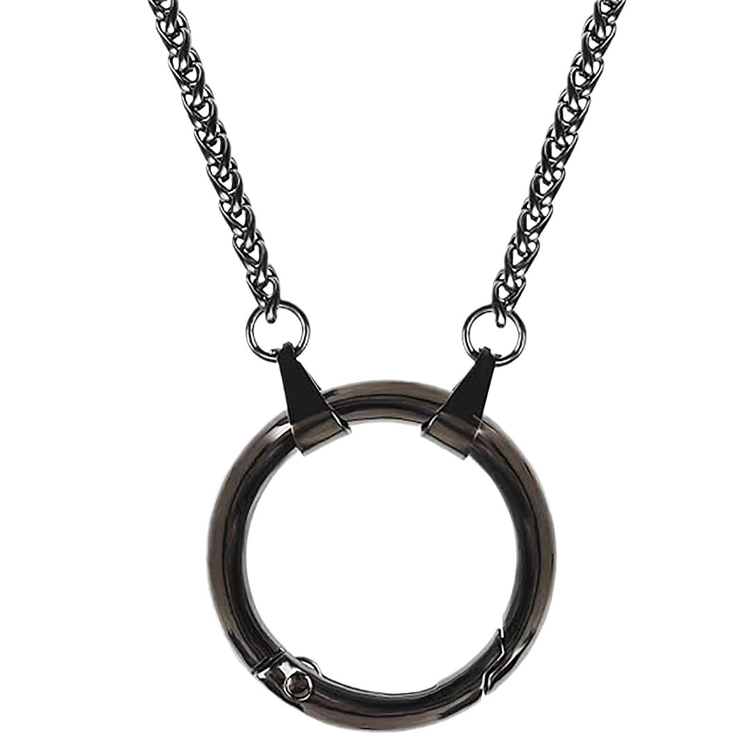 Elegant Chain Link Pendant Necklace Bowlift