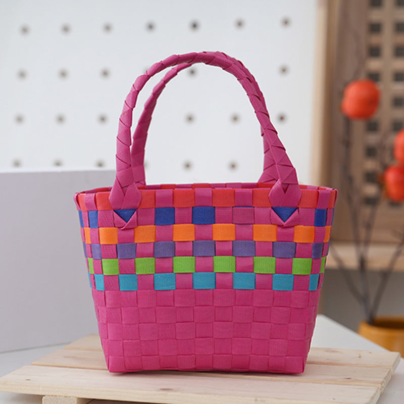 Playful and Braided Tote Bag Bowlift