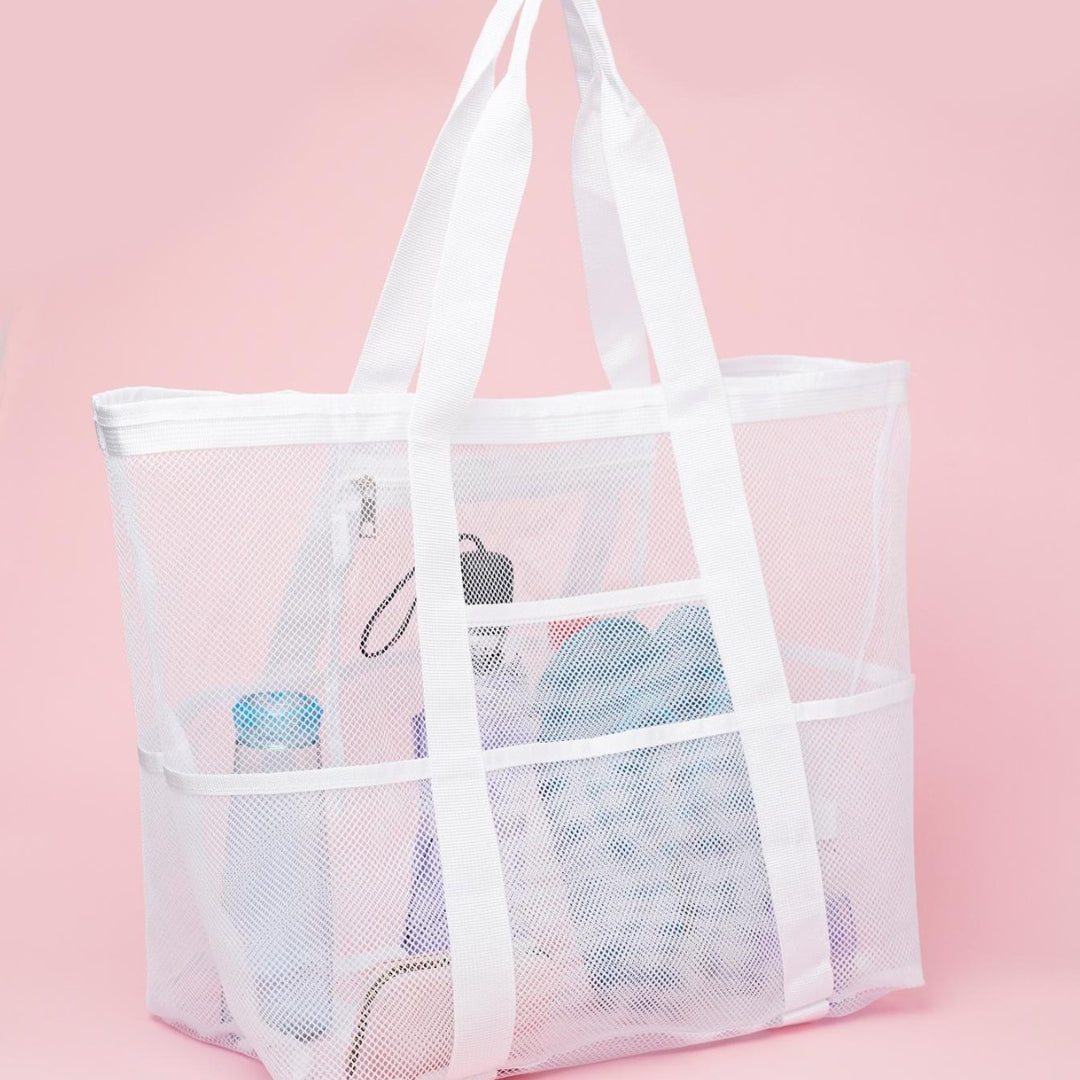 Practical beach bag with mesh design Bowlift