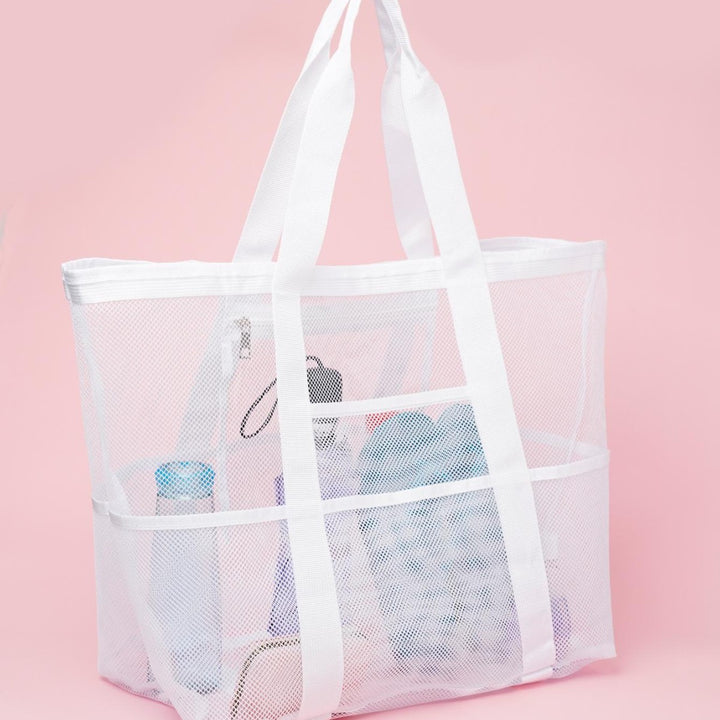 Practical beach bag with mesh design Bowlift