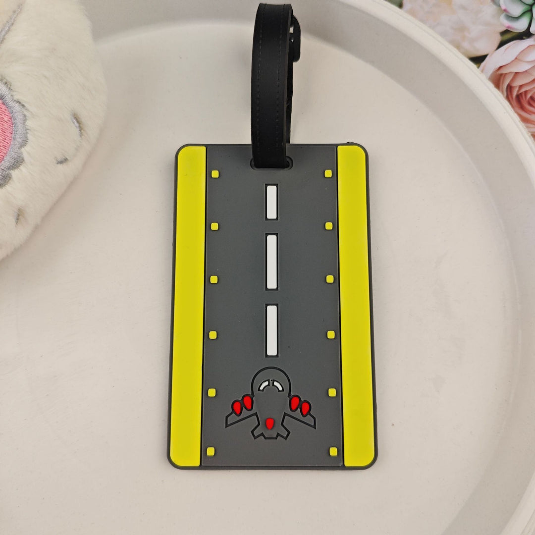 Unisex Roadway-Themed Luggage Tag Bowlift