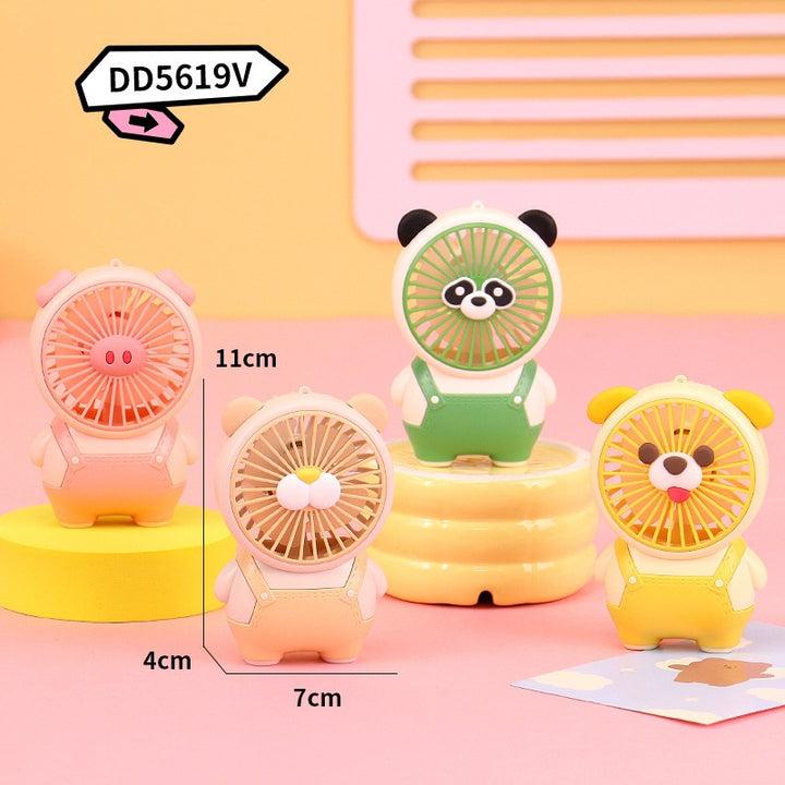 Women's Portable Mini Fan in Panda Design Bowlift