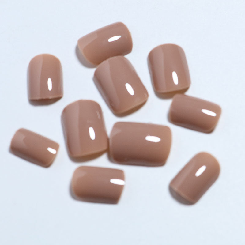 Premium Glossy Fake Nail Set Bowlift