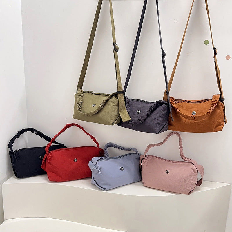 WoVersatile Crushable Fabric Crossbody Bag Bowlift