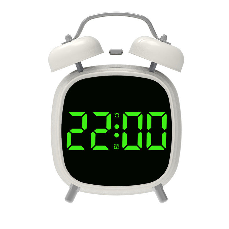 Digital Alarm Clock with Dual Alarm Function Bowlift