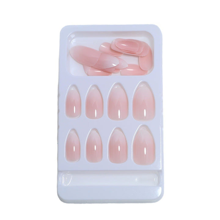 Natural Glossy Press-On Nail Tips Bowlift