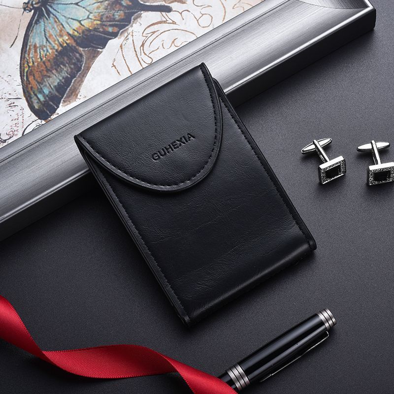 Vintage Leather Card Holder Bowlift