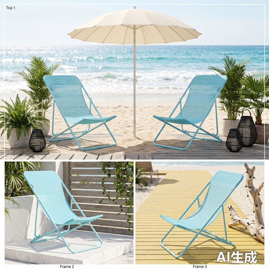 Ergonomic Camping Chair Bowlift