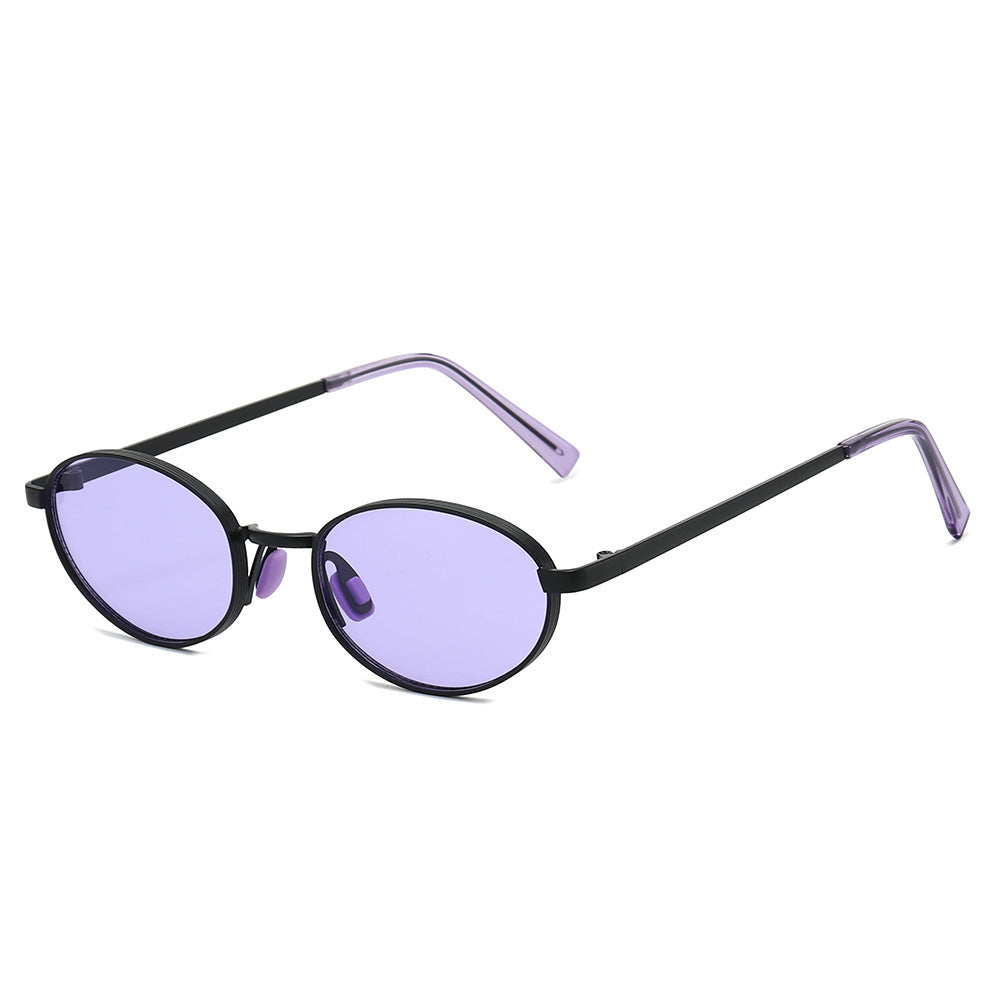 Modern Oval Frame Sunglasses Bowlift