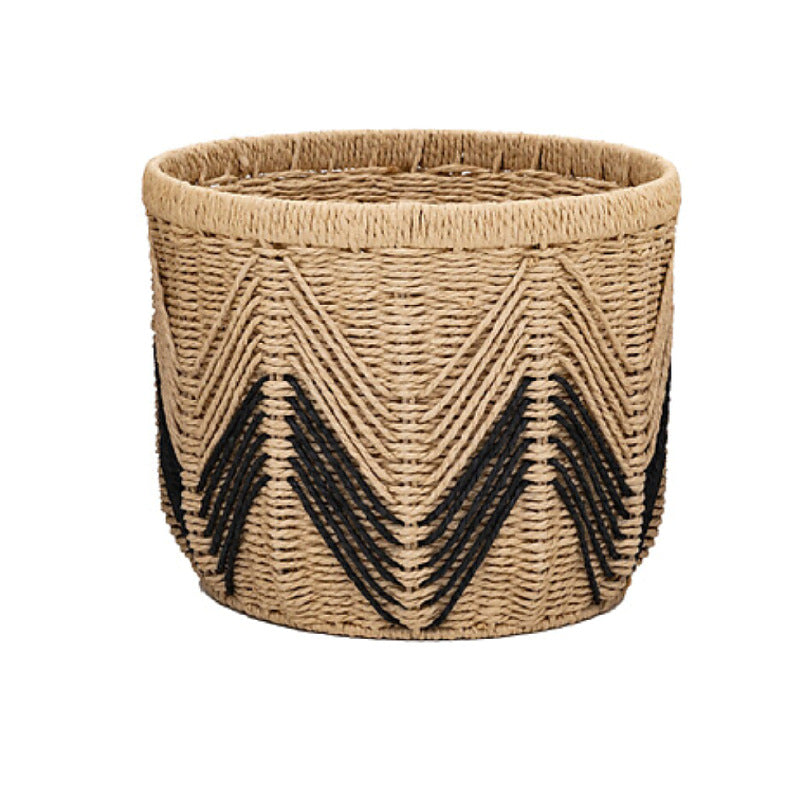 Decorative Handwoven Storage Basket Bowlift