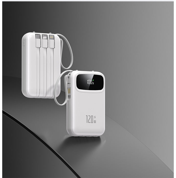portable power bank with integrated multi-cable Bowlift
