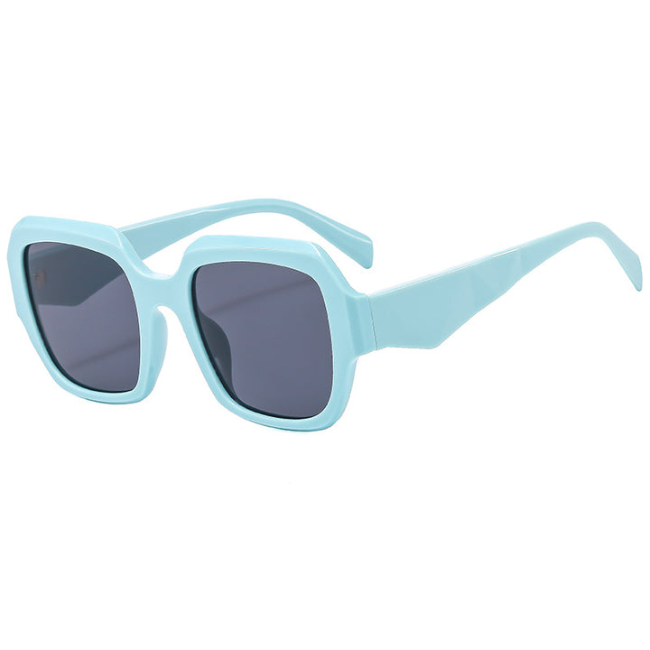 Women's Stylish Square Sunglasses with Polygonal Frame Bowlift