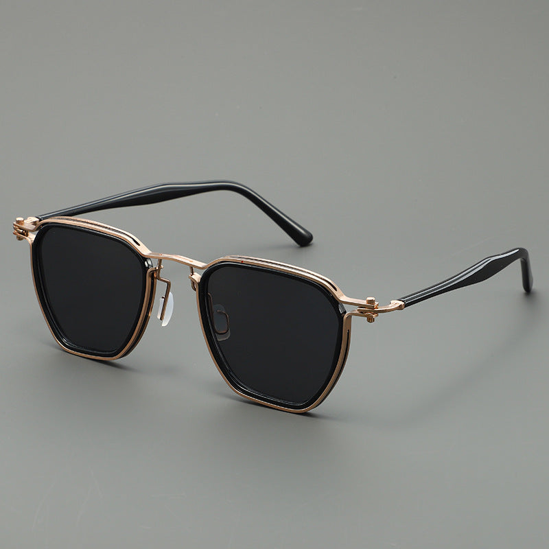 Ladies stylish sunglasses with angular design and UV protection Bowlift