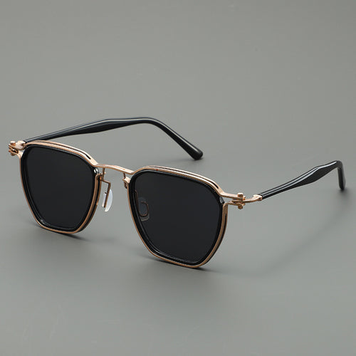 Men's Polarized Geometric Sunglasses Bowlift