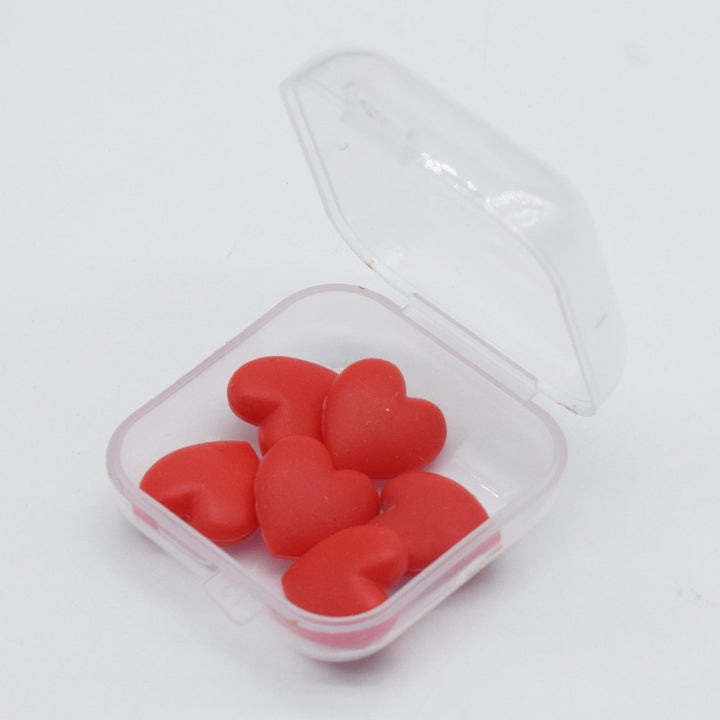 Heart-Shaped Silicone Keychain Holders Bowlift