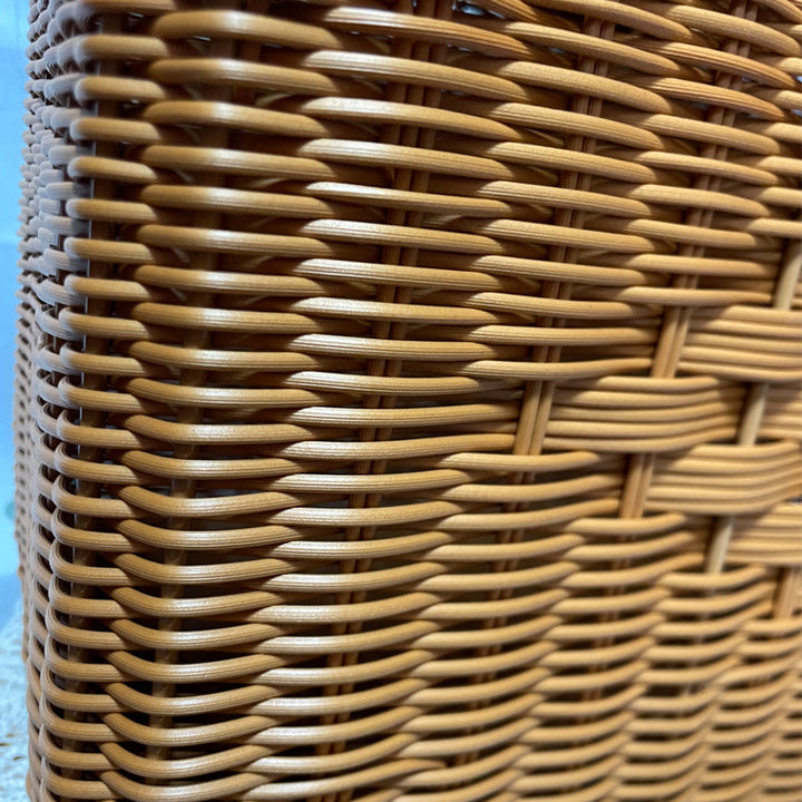 Handcrafted Wicker Storage Basket Bowlift