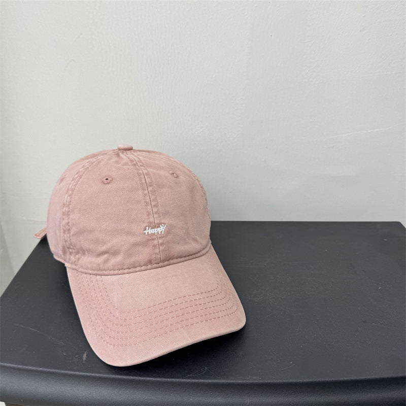 Men's Frayed Cotton Adjustable Baseball Cap Bowlift