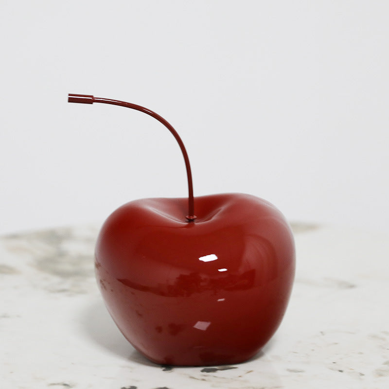 Decorative Green Apple Sculpture