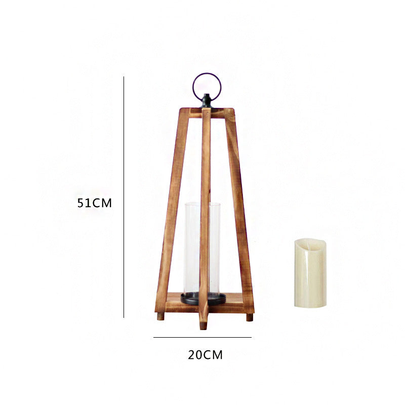 Stylish lantern made of wood Bowlift