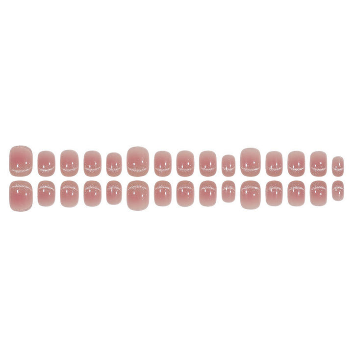 Glossy Ombre Press-On Nails Bowlift