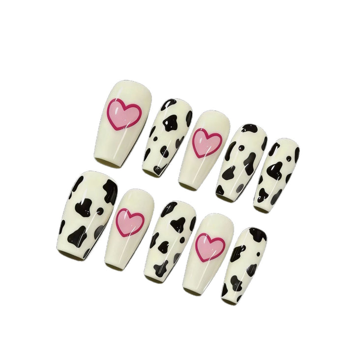 Whimsical Bear-Themed Press-On Nail Art Kit Bowlift