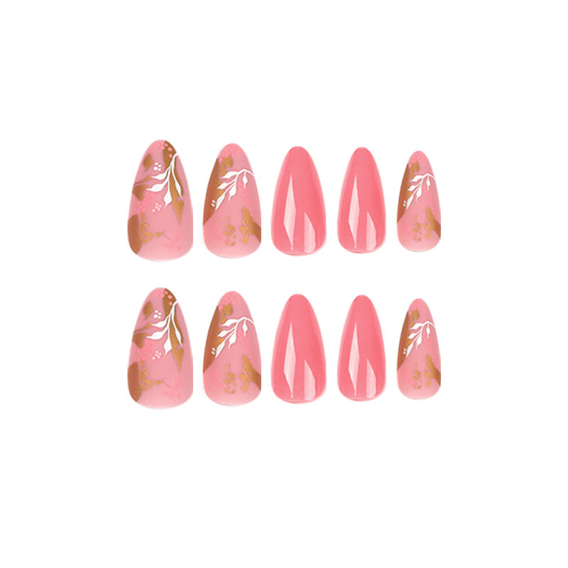Glamorous artificial nails in elegant stiletto style Bowlift
