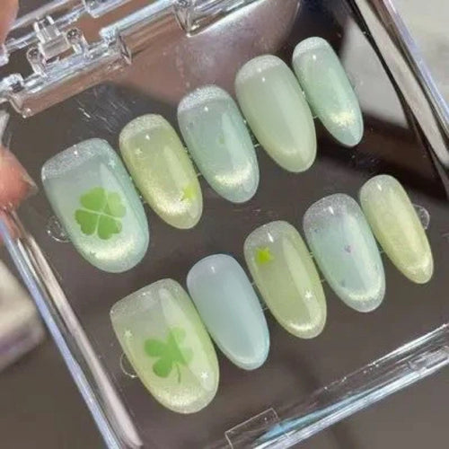 Nature-Inspired Press-On Nail Set Bowlift