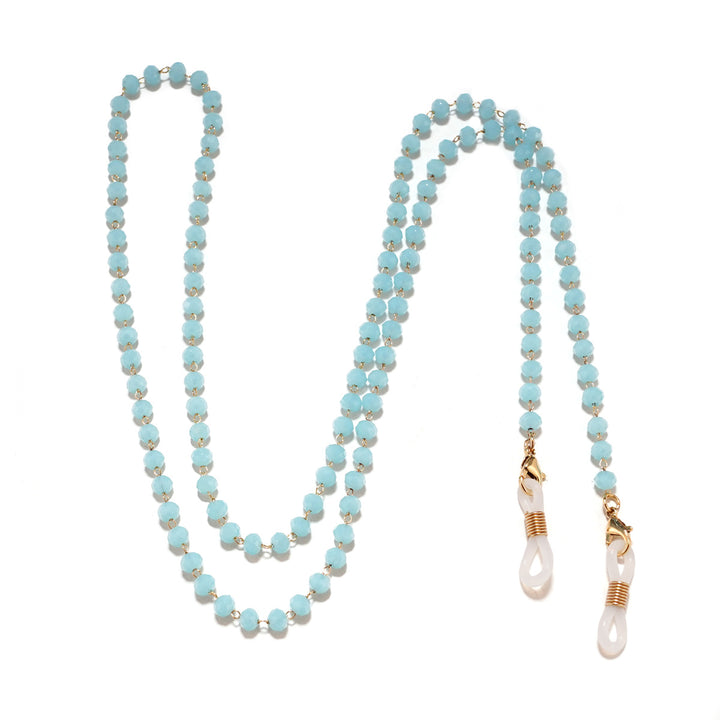 Elegant Beaded Eyewear Chain Bowlift