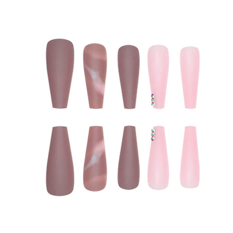 Stylish Long Acrylic Nail Tips Bowlift