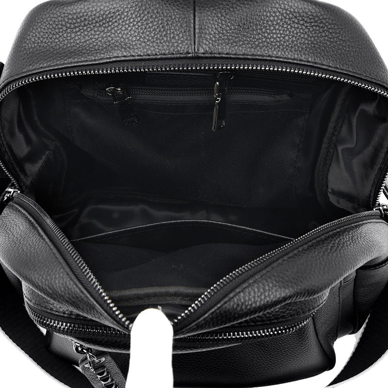 Stylish and Versatile Leather Backpack Bowlift