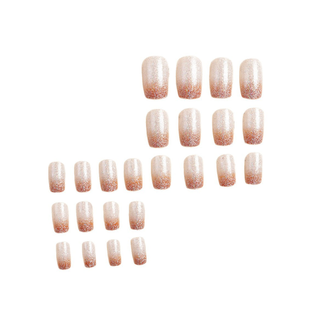 Glitter Ombre Press-On Nail Set Bowlift